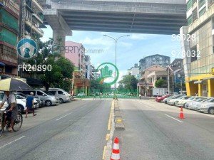For sale between 13th and Monk Street, very convenient for business. in Lanmadaw, Yangon